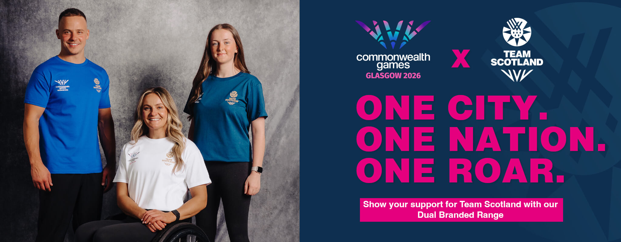 Commonwealth Games Glasgow 2026 X Team Scotland Official Merchandise