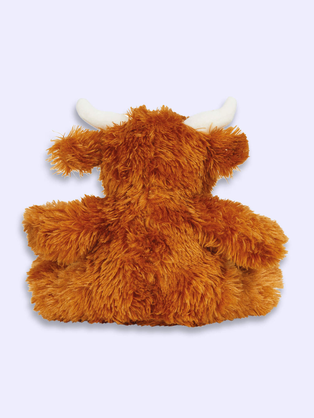 Back view of Team Scotland Highland Coo  Plush Toy.